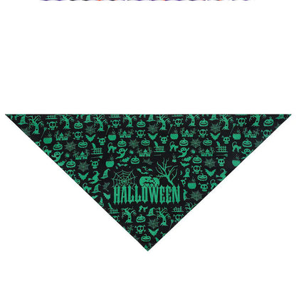 Halloween Triangle Scarf for Pets