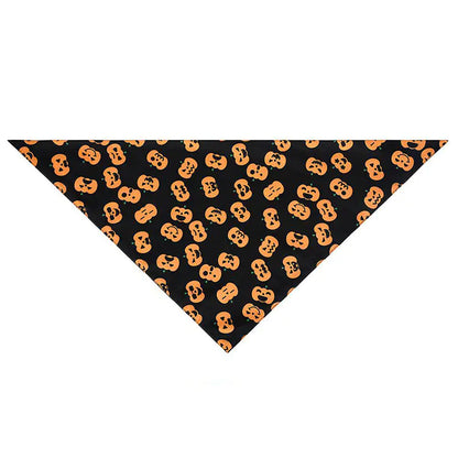 Halloween Triangle Scarf for Pets