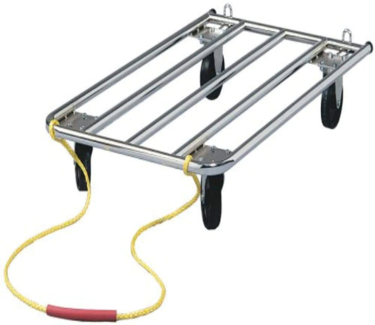 MidWest Homes for Pets Dog Crate Dolly Perfect for Dog Shows | Easily Handles Dog Carriers Metal Dog Crates Grooming Tables Dog Food Bags Etc.…